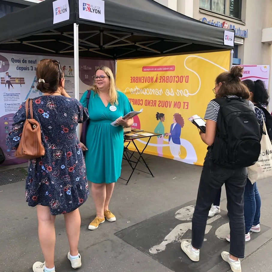 Fanny Dubot, maire du 7e arrondissement