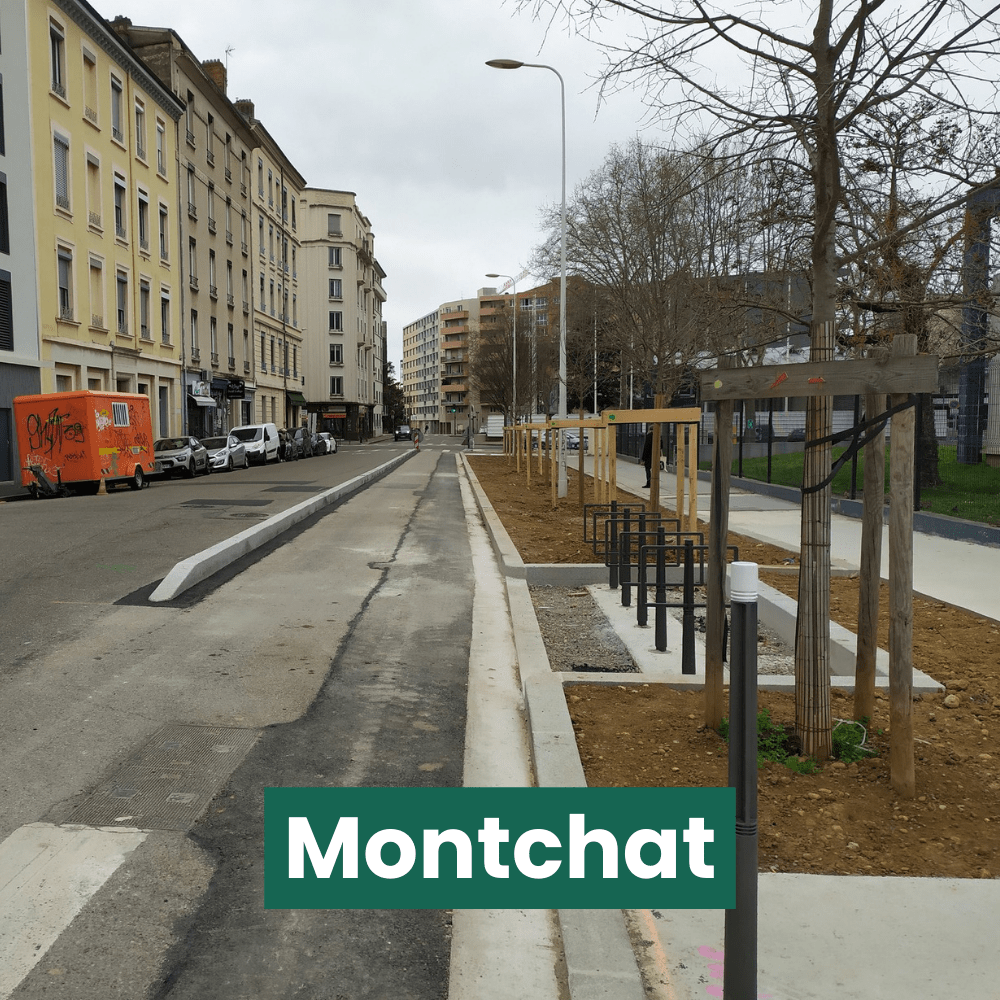 Une rue de Montchat