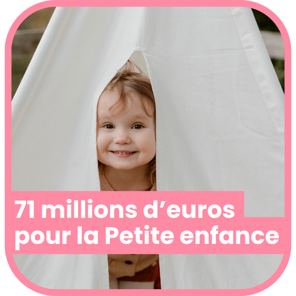 71 millions d'euros pour la petite enfance