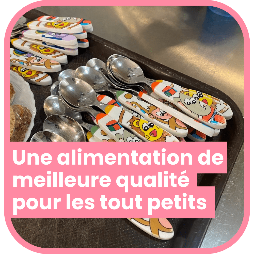Une alimentation de meilleure qualité pour les tout petits