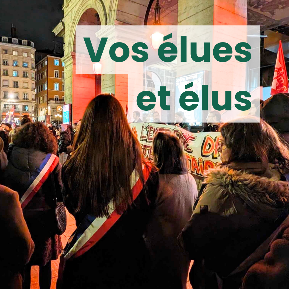 Vos élues et élus